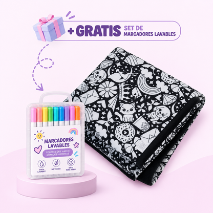 Whasicolor™ Manta para Colorear Lavable