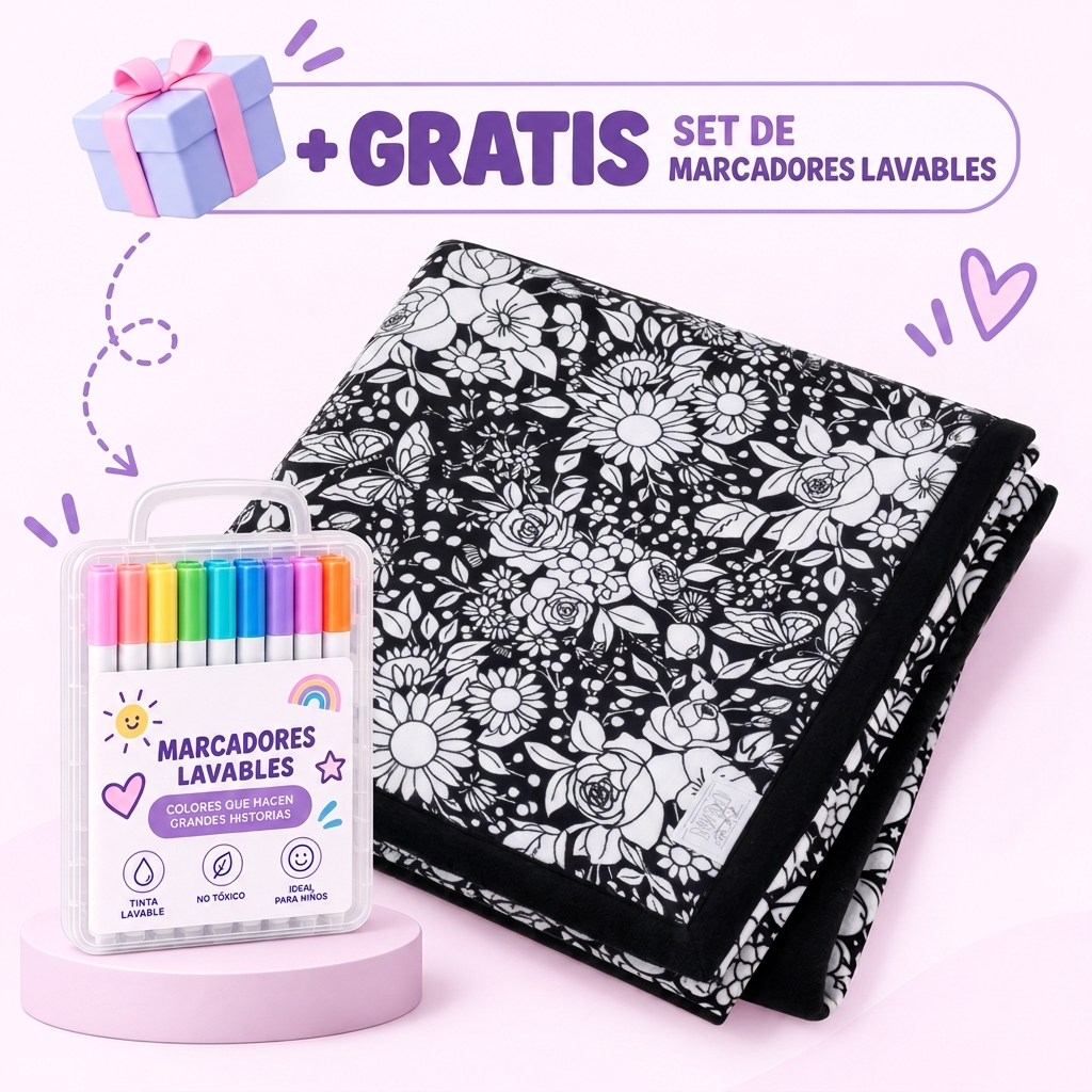 Whasicolor™ Manta para Colorear Lavable