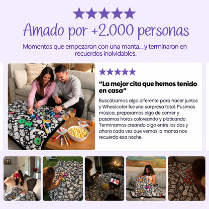 Whasicolor™ Manta para Colorear Lavable